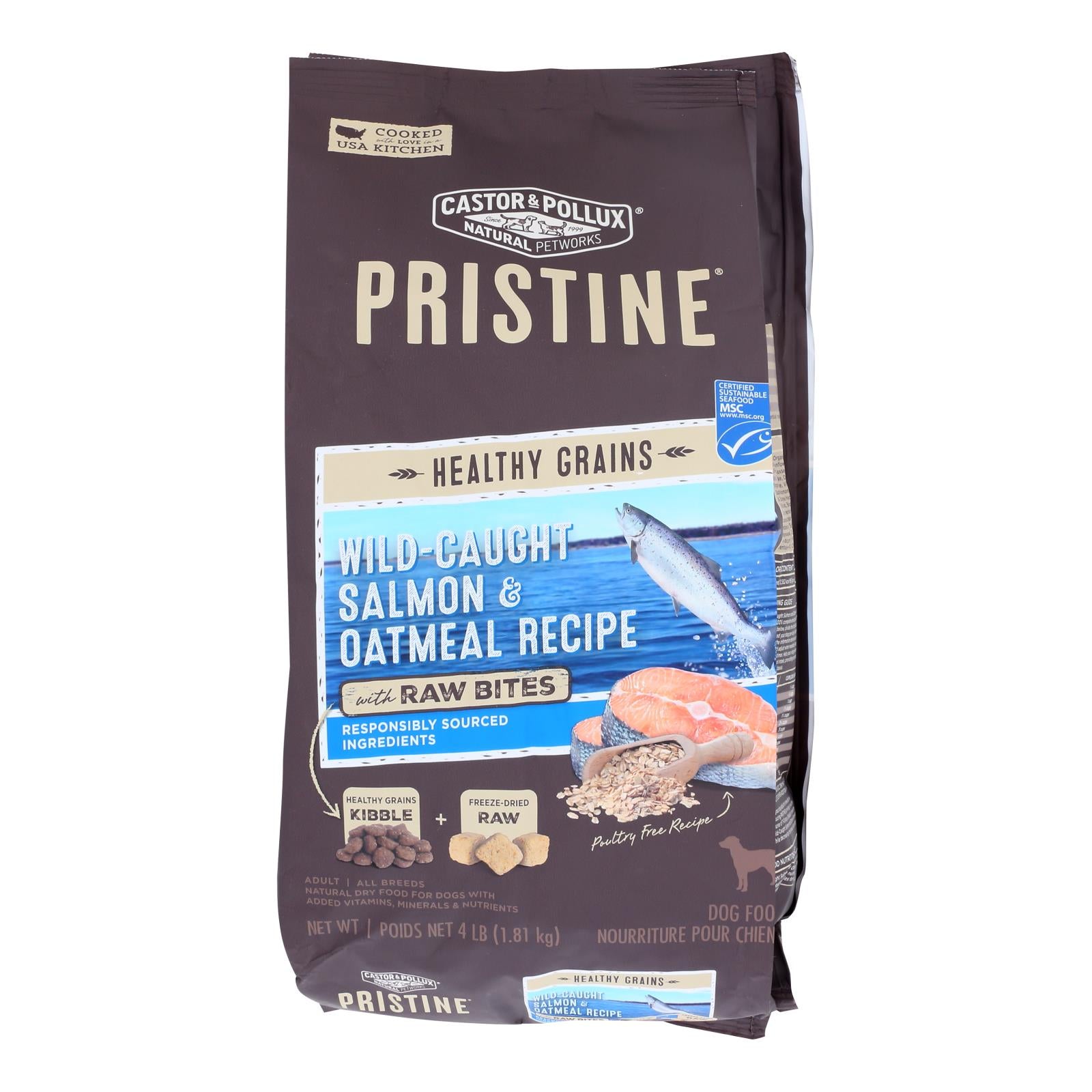 Castor et Pollux, Castor & Pollux - Prstn Dg Slmn/otml Rb 4lb - Caisse de 5-4 LB (paquet de 5)