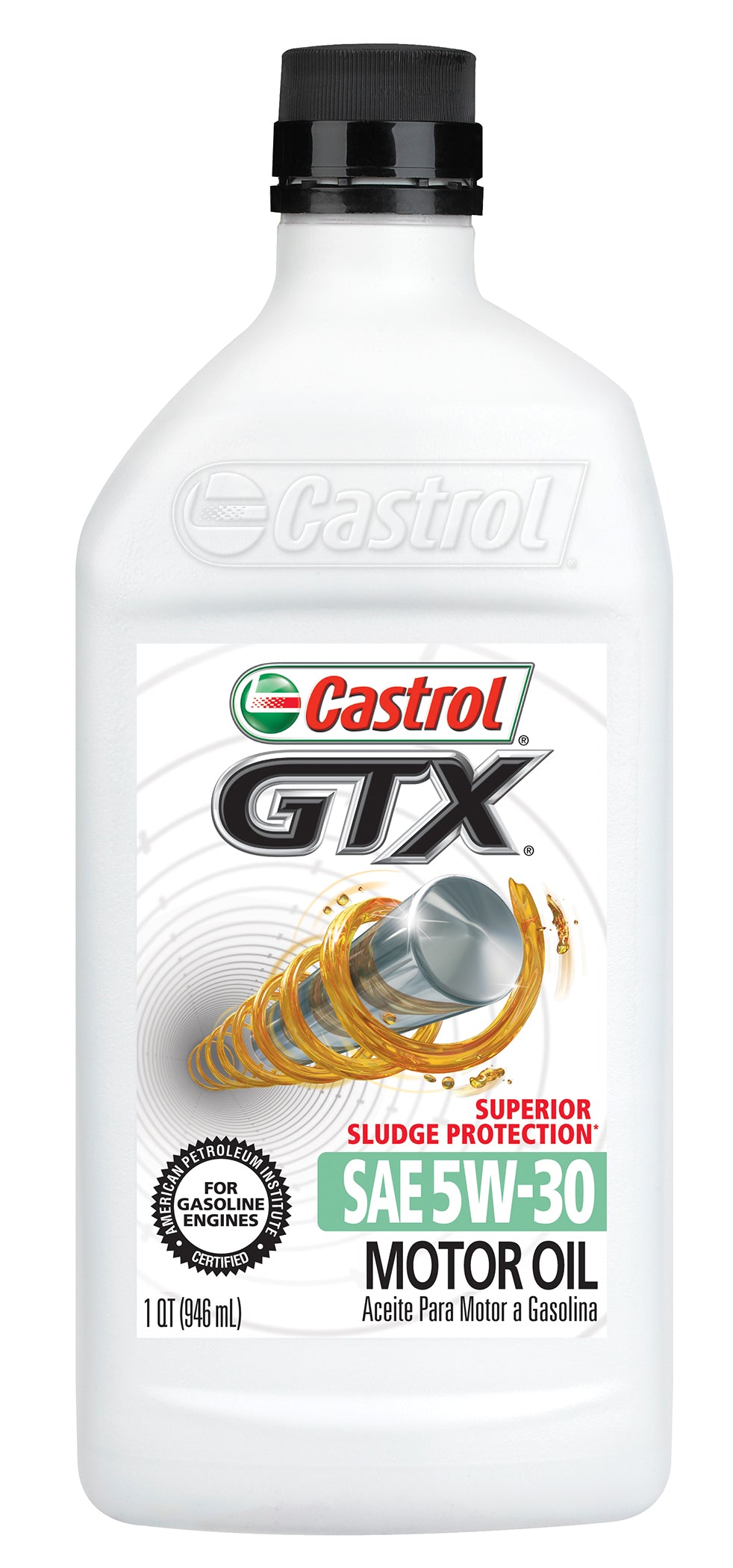 A ET I DISTRIBUTEURS, Castrol 06144 1 Quart Sae 5/30 Castrol Gtx Drive Hard Motor Oil (Pack de 6)