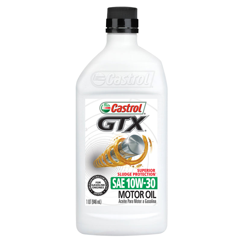 SOPUS PRODUCTS-PENNZOIL QUAKER, Castrol 06145 1 Quart Sae 10/30 Castrol Gtx Drive Hard Motor Oil (Pack de 6)