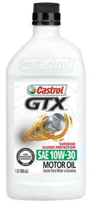 SOPUS PRODUCTS-PENNZOIL QUAKER, Castrol 06145 1 Quart Sae 10/30 Castrol Gtx Drive Hard Motor Oil (Pack de 6)