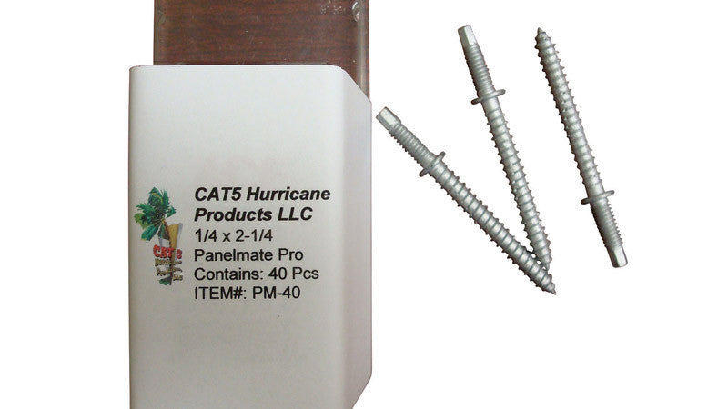 Cat 5 Hurricane Products, Cat. 5 - Raccords pour panneaux 1/2 X 2-1/4