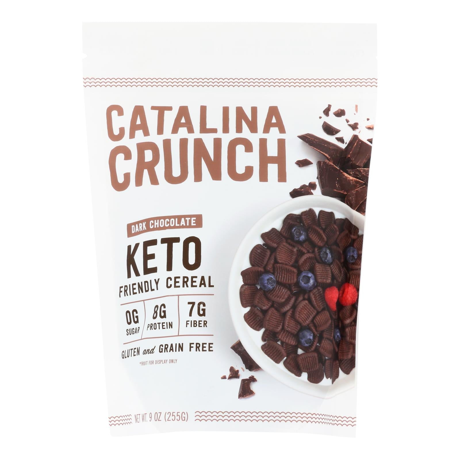 Catalina Snacks Inc., Catalina Snacks Inc - Crunch Crl Chocolat Noir - Caisse de 6 - 9 OZ (paquet de 6)