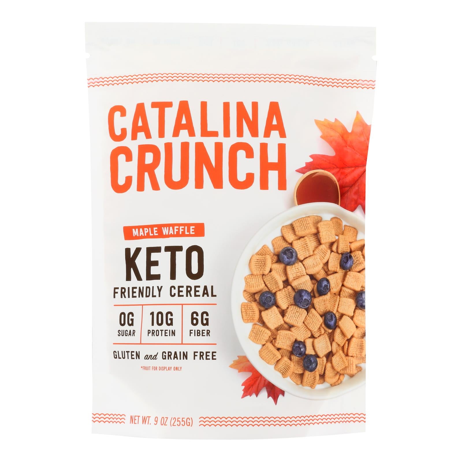 Catalina Snacks Inc., Catalina Snacks Inc - Crunch Crl Gaufre à l'érable - Caisse de 6 - 9 OZ (paquet de 6)