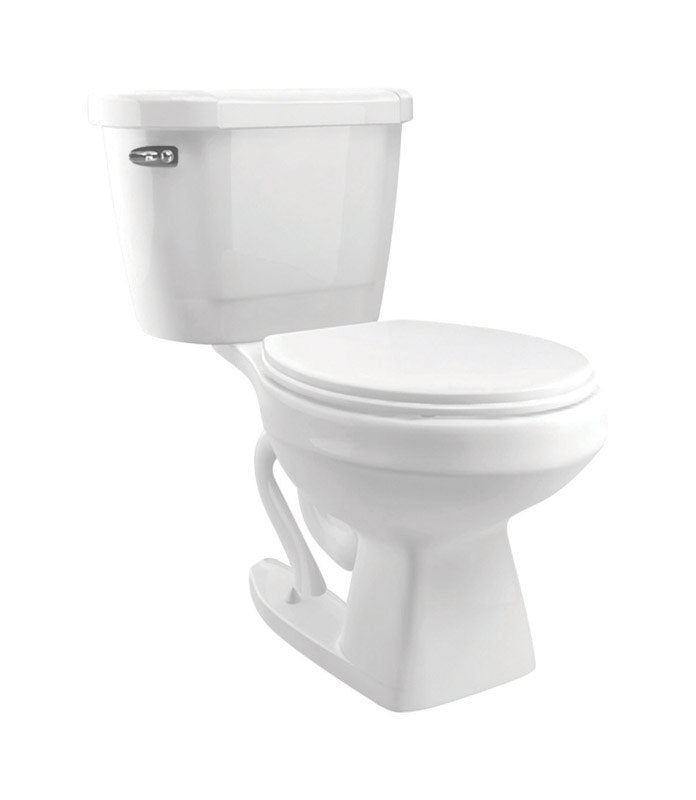 ACE TRADING - CATO, Cato Jazmin 1.28 gal White Elongated Complete Toilet