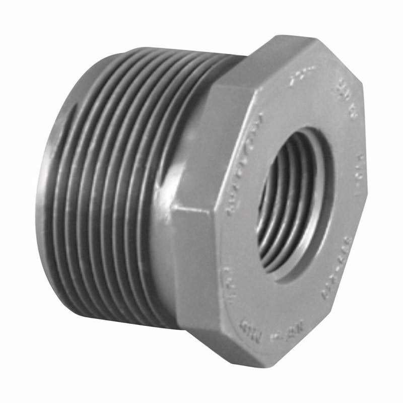 CHARLOTTE PIPE & FOUNDRY CO, Charlotte Pipe Schedule 80 3/4 in. 1/2 in. D PVC Bushing 1 pk