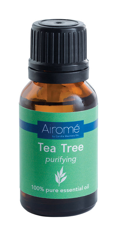 B & B ACQUISITION INC, Chauffe-bougies Etc.  Airome Tea Tree Scent Essentail Oil 15 ml 1 pc.