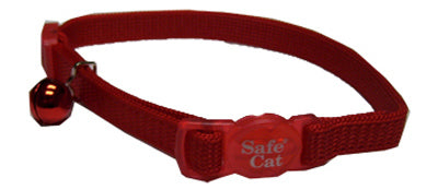 Coastal Pet Products, Inc., Collier pour chat, ajustable, rouge, 12-In.