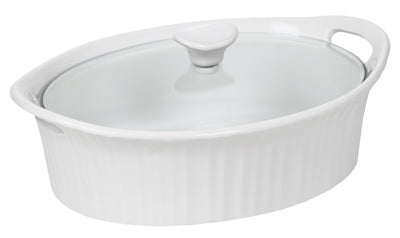 Corningware, Corningware 8.5 in. W X 12-3/4 in. L Blanc