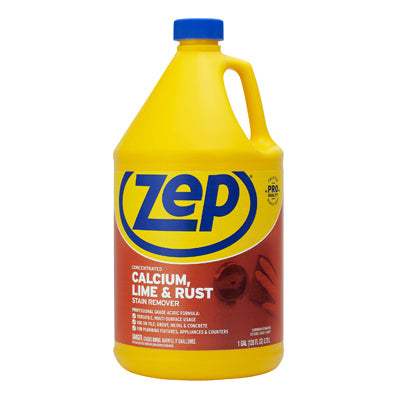 Zep Inc, Dissolvant de taches de calcium, de chaux et de rouille, 1 gallon (paquet de 4)