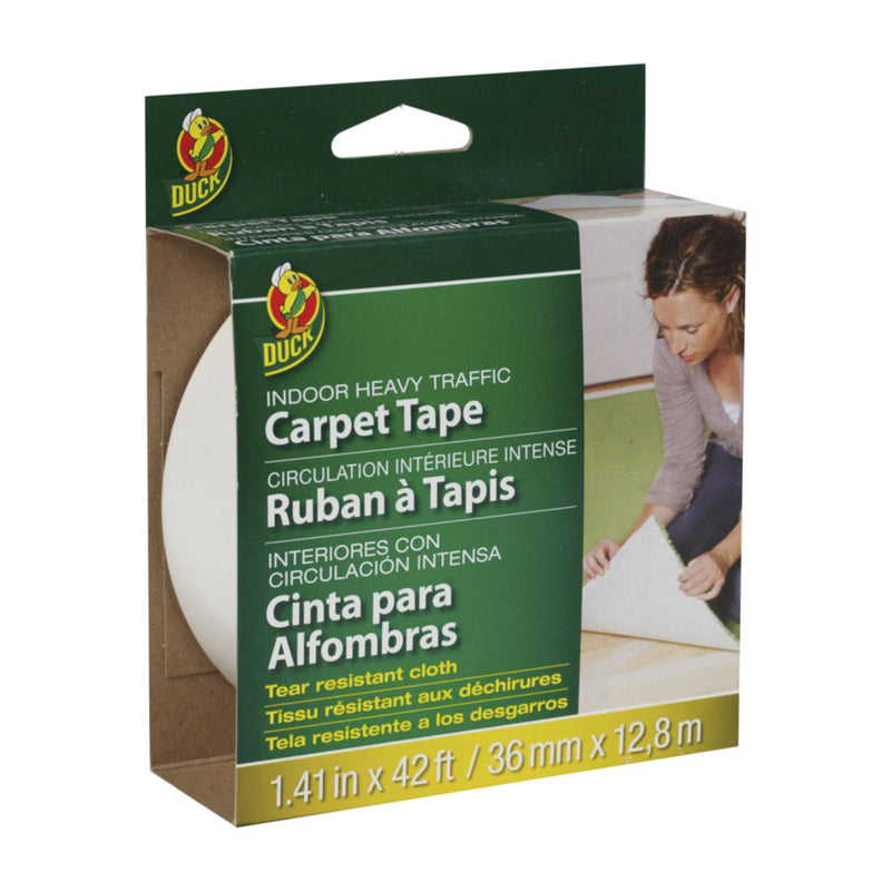 SHURTAPE TECHNOLOGIES LLC, Duck 1.41 in. W X 42 ft. L Polyester Indoor Carpet Tape