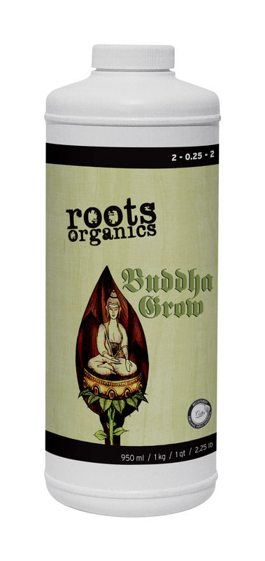 Roots Organics, Engrais Buddha Grow, 1-Qt.