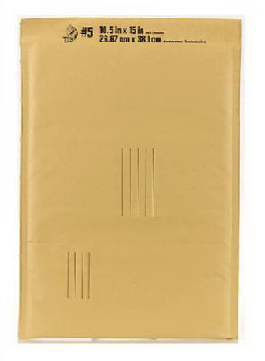 Shurtech Brands Llc, Enveloppes matelassées à bulles, 10.5 x 15-In. (paquet de 25)