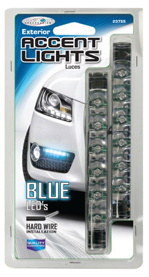 Accessoires sur mesure, Feu d'accentuation extérieur à LED pour voiture, bleu