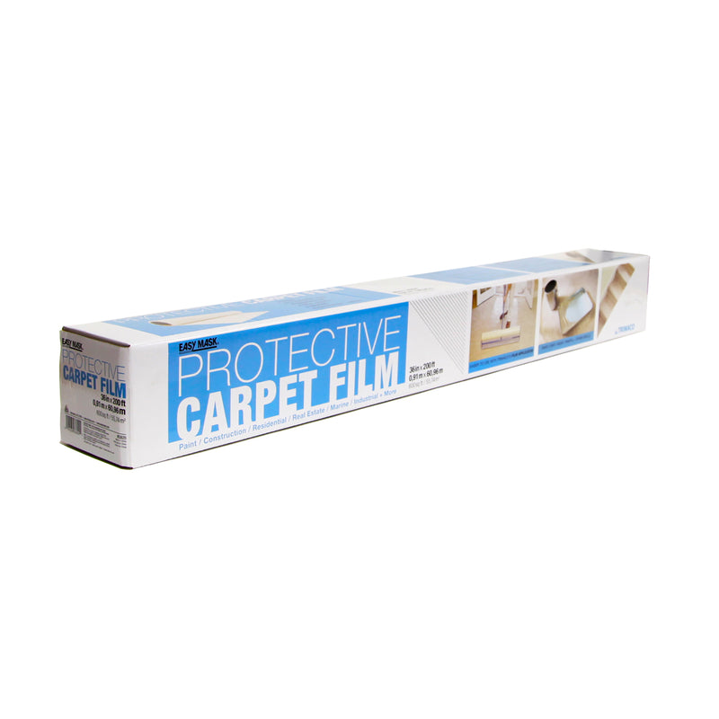 TRIMACO INC, Film protecteur pour tapis Easy Mask 2 mil X 36 in. W X 200 ft. L Papier clair 1 pk