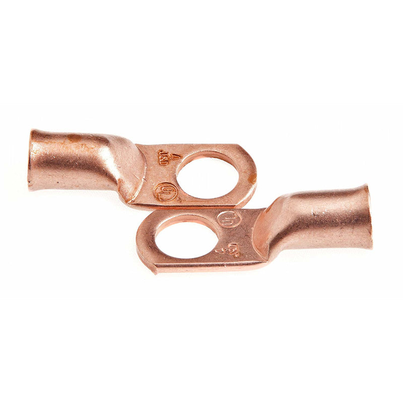 FORNEY INDUSTRIES INC, Forney #4 Welding Cable Lug Copper 2 pc