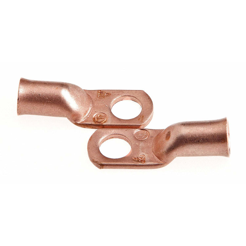 FORNEY INDUSTRIES INC, Forney 4 in. L X 1.88 in. W Welding Cable Lug Copper 2 pc