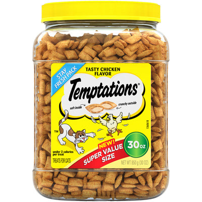 Temptations, Friandises pour chats, Poulet savoureux, 30 oz.