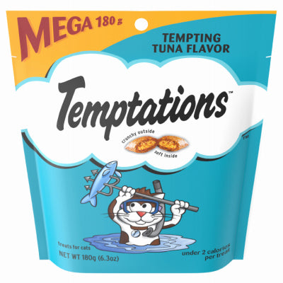 Temptations, Friandises pour chats, Saveur de thon alléchante, 6.35-oz.