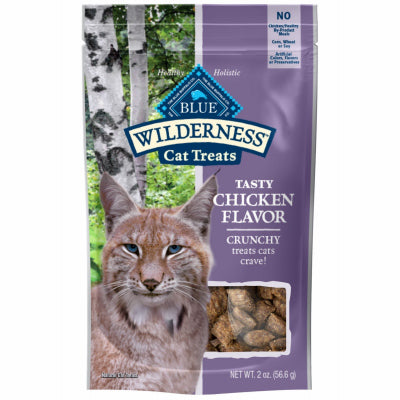 American Distribution & Mfg Co, Friandises pour chats, Wilderness Crunchy Chicken, 2 oz.