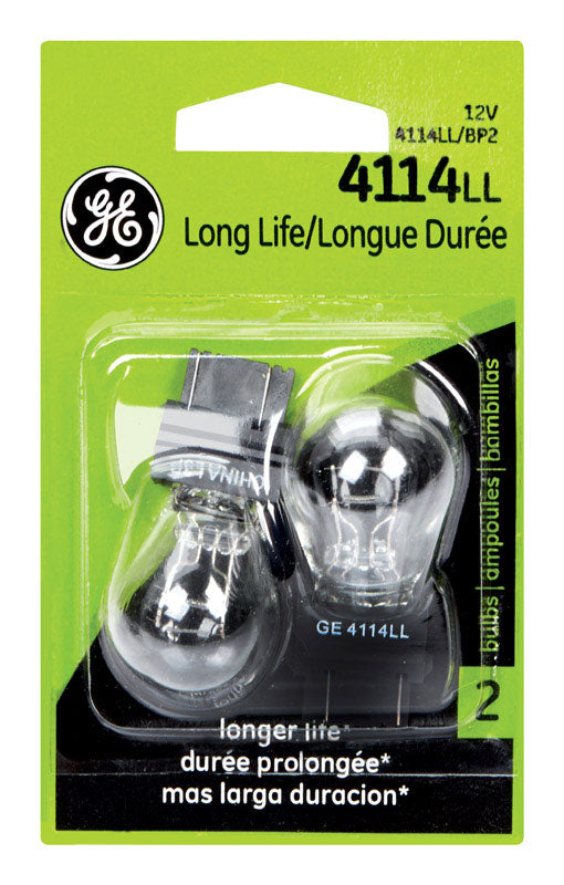 ÉCLAIRAGE GE, GE Automotive Bulb 4114LL/BP2 Clair 2 pk (Pack de 6)