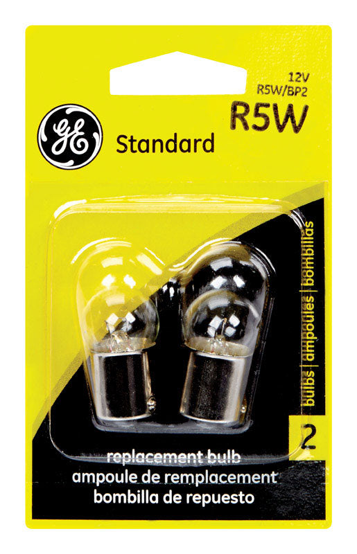 ÉCLAIRAGE GE, GE Automotive Bulb R5W/BP2 Clear 2 pk (Pack of 6)