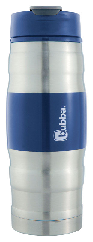 IGNITE USA LLC, Gobelet de voyage Bubba 16 oz Bleu/Argent