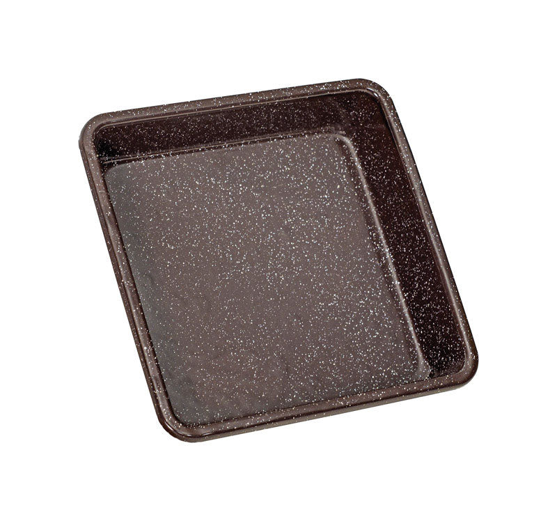 COLUMBIAN HOME PRODUCTS LLC, Granite Ware Better Browning Bakeware 8 3/4 in. W x 8 3/4 in. L Cake Pan Brown