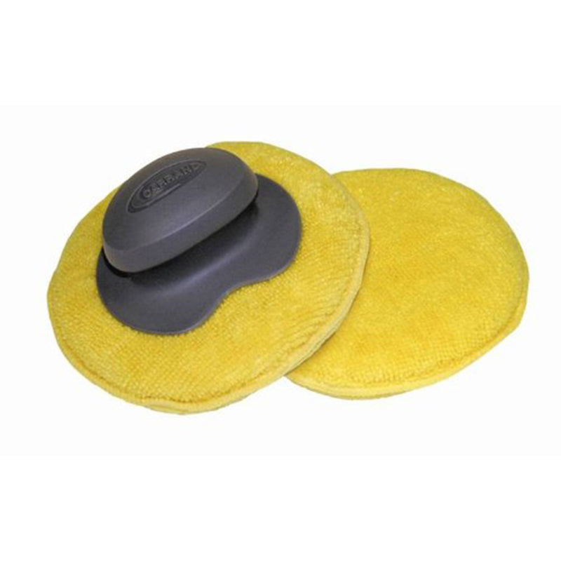 HOPKINS MANUFACTURING, Grippeur Carrand 5 in. L X 5 in. W Microfiber Applicator Pads 2 pk