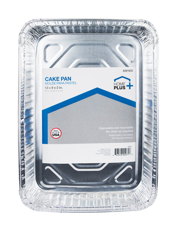 DURABLE INC, Home Plus Papier d'aluminium durable 9 po. W x 13 in. L Silver 1 pk (paquet de 12)