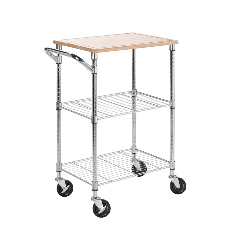 HONEY-CAN-DO INTERNATIONAL, Honey-Can-Do 37-1/2 in. H X 28-1/2 in. L X 17-3/4 po. D Utility Cart