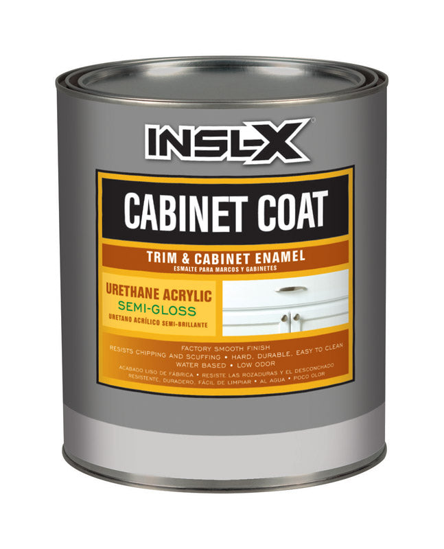 BENJAMIN MOORE & CO, Insl-X Cabinet Coat peinture-émail acrylique semi-brillante à base d'uréthane pour armoires et boiseries (paquet de 4)