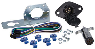 Uriah Products, Kit de connecteur pour voiture et remorque, 6 voies rondes