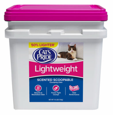 OIL-DRI CORP OF AMERICA, Litière pour chat Cat's Pride Fresh and Clean Scent 17.5 lb