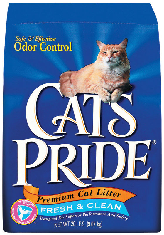 OIL-DRI CORP OF AMERICA, Litière pour chat Cat's Pride Fresh and Clean Scent 20 lb