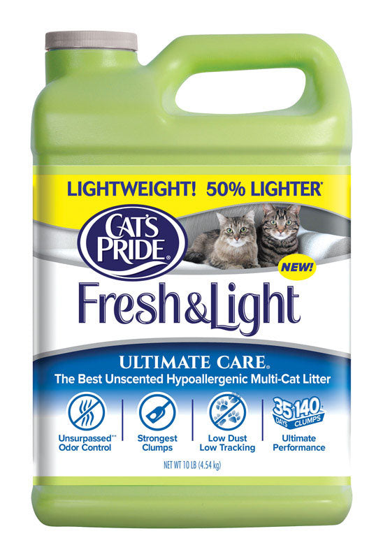 OIL-DRI CORP OF AMERICA, Litière pour chat Fresh & Light No Scent de Cat's Pride 10 lb.