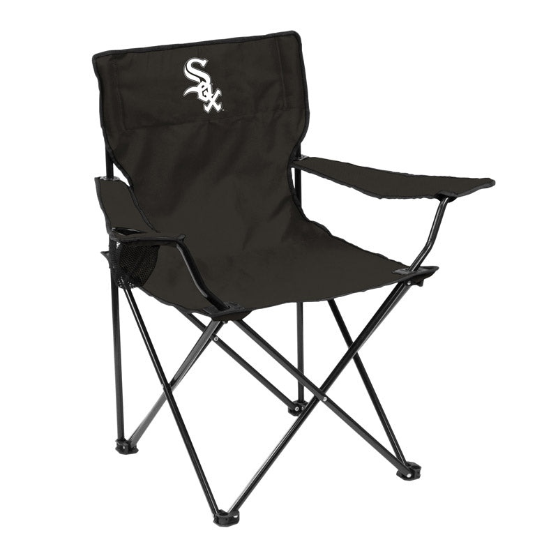 LOGO CHAIR INC, Logo Brands Black Chicago White Sox Sport Quad Chair