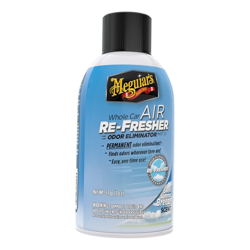 MEGUIARS INC, Meguiar's Whole Car Summer Breeze Scent Air Freshener Spray 2.5 oz Aerosol