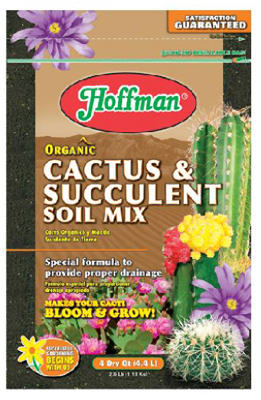 Hoffman A H Inc/Good Earth, Mélange pour plantation de cactus et succulentes, 4-Qt. (Paquet de 12)