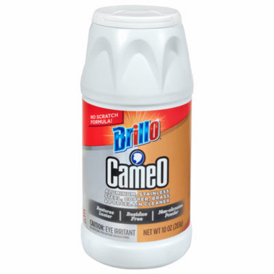 Brillo, Nettoyant pour aluminium et acier inoxydable Cameo, 10 oz (paquet de 12)