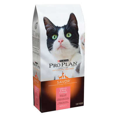 Distribution américaine et Mfg Co, Nourriture pour chats, saumon et riz, 3.5-Lbs. Sac