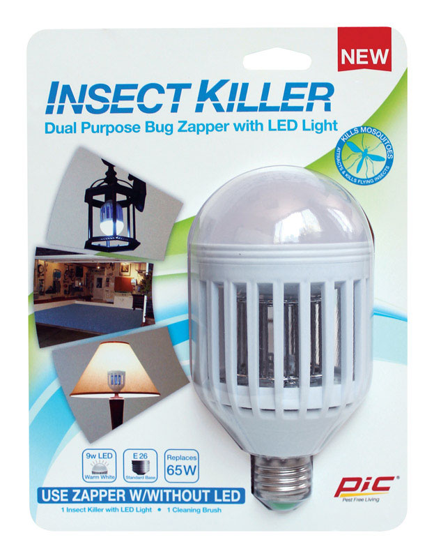 PIC CORP, PIC Insect Killer électrique pour l'intérieur et l'extérieur Ampoule de remplacement 855 pieds carrés (paquet de 3)