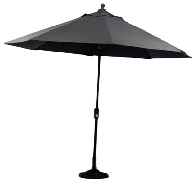 Quatre Saisons Courtya, Parasol Canmore, gris graphite, 9-Ft.