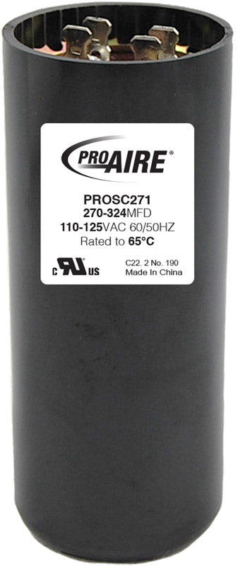 PERFECT AIRE LLC, Perfect Aire ProAire 270-324 MFD 125 V Round Start Capacitor