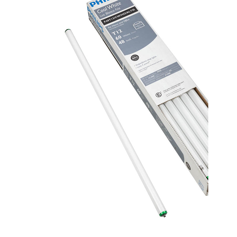 PHILIPS LIGHTING, Philips Alto 60 W T12 1.5 in.   D X 48 in.   L Ampoule fluorescente blanc froid linéaire 4100 K 1 pk (paquet de 15)