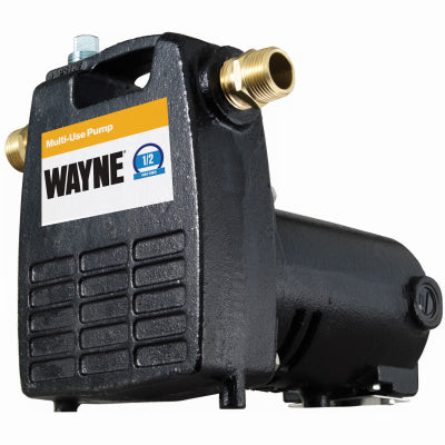 Wayne Water Systems, Pompe utilitaire portative en fonte, moteur .5-HP