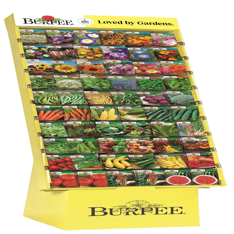 BURPEE GARDEN PRODUCTS CO LLC, Présentoir de graines assorties Burpee 1 pk