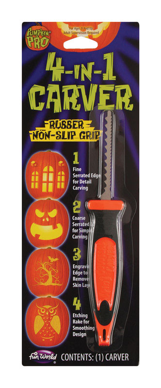 FUN WORLD, Pumpkin Pro Carving Tool Pumpkin Accessory 11 in. H x 1/4 in. W 1 pk