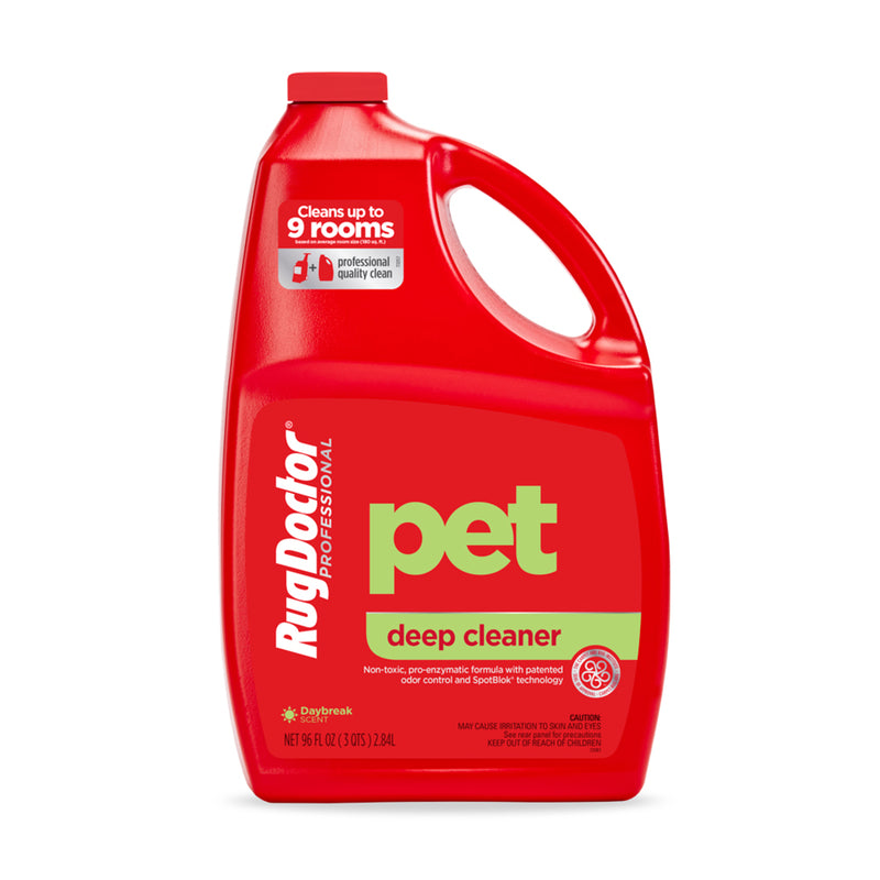 DOCTEUR DE TAPIS LLC, Rug Doctor Pet Deep Daybreak Scent Carpet Cleaner 96 oz Liquid Concentrated