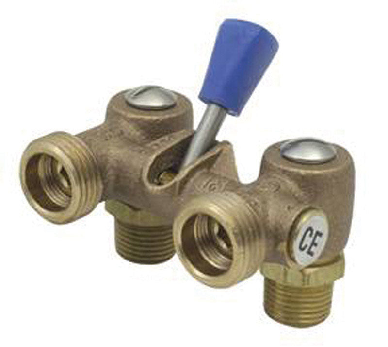 RELIANCE WORLWIDE CORPORATION, SharkBite 1/2 in. 3/4 in. MIP Bronze Shut-Off Valve