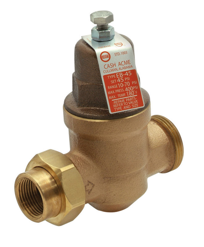 RELIANCE WORLWIDE CORPORATION, Soupape de décharge à vide Cash Acme 1 in. Valve en bronze